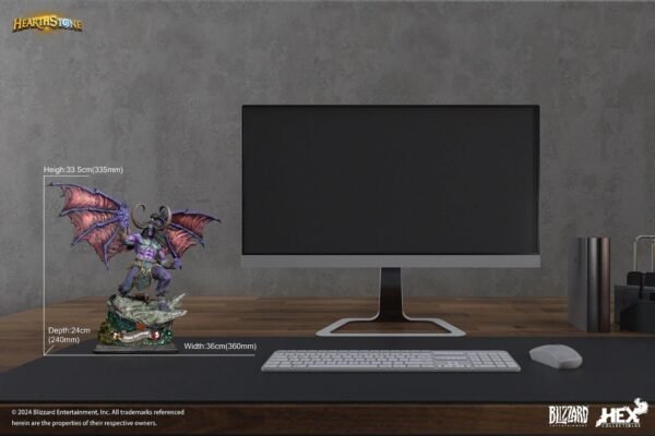 2024 HEX Collectibles Hearthstone Illidan Stormrage 1/10 Scale Statue - Image 8
