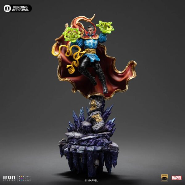 2024 Iron Studios Marvel Comics Doctor Strange Deluxe Art Scale 1/10 Statue - Image 2