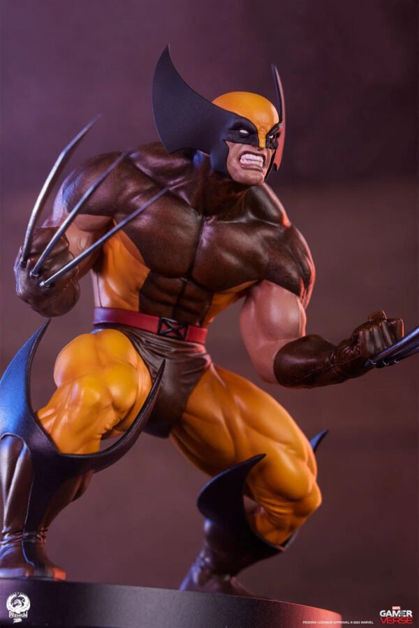 2024 PCS Collectibles Marvel Gamerverse Classics Wolverine Classic Edition 1/10 Scale Statue - Image 5