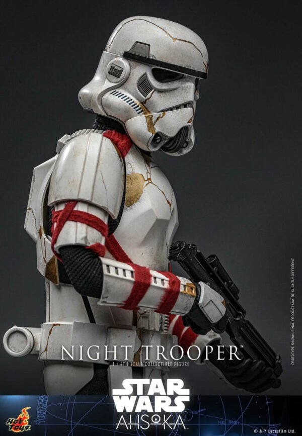 2024 Hot Toys Star Wars Ahsoka: Night Trooper Sixth Scale Figure - Image 10