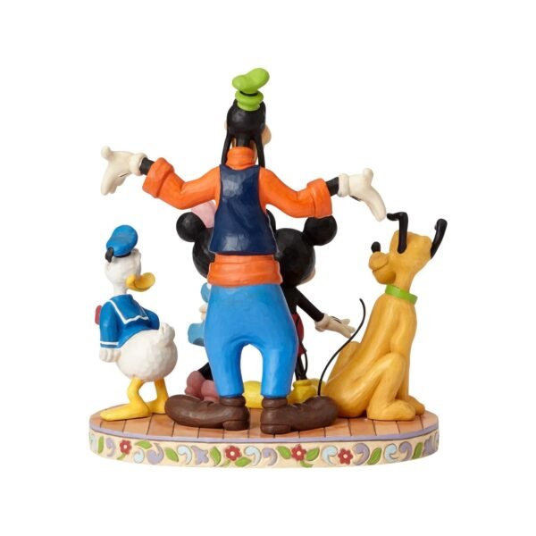 Enesco: Disney Traditions Fab Five The Gang is all Here Statue - Image 2