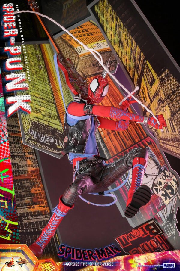 2024 Hot Toys Spider-Man: Across the Spider-Verse Spider-Punk Sixth Scale Figure - Image 4