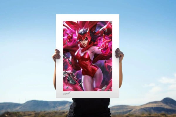 Sideshow Collectibles Scarlet Witch Art Print - Image 2