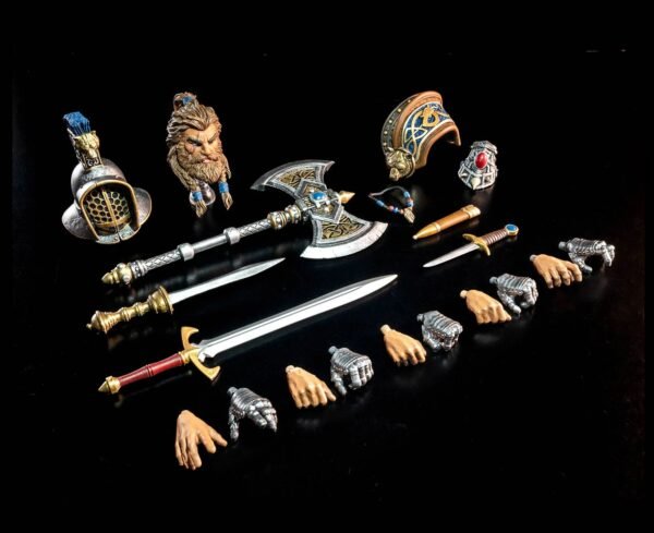 2024 Four Horsemen Mythic Legions: Rising Sons Attlus the Conqueror 2 Figure - Image 9