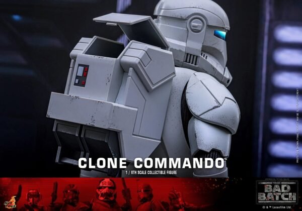 2024 Hot Toys Star Wars The Bad Batch Clone Commando Sixth Scale Figure - Image 9