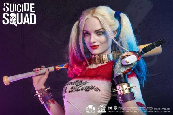 2024 Infinity Studio Suicide Squad: Harley Quinn Life-Size Bust - Image 5