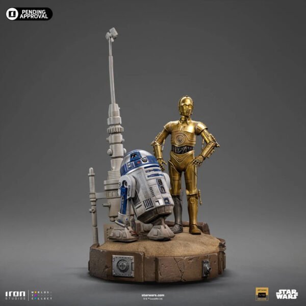 2024 Iron Studios Star Wars C-3PO and R2-D2 1/10 Deluxe Art Scale Statue