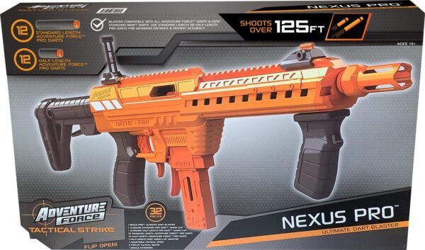 Adventure Force Tactical Strike Nexus Pro Ultimate Dart Blaster a shoots over 125 FT - Image 3