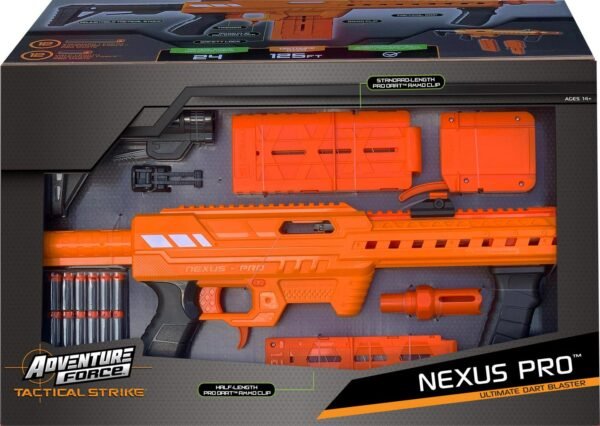 Adventure Force Tactical Strike Nexus Pro Ultimate Dart Blaster a shoots over 125 FT - Image 7