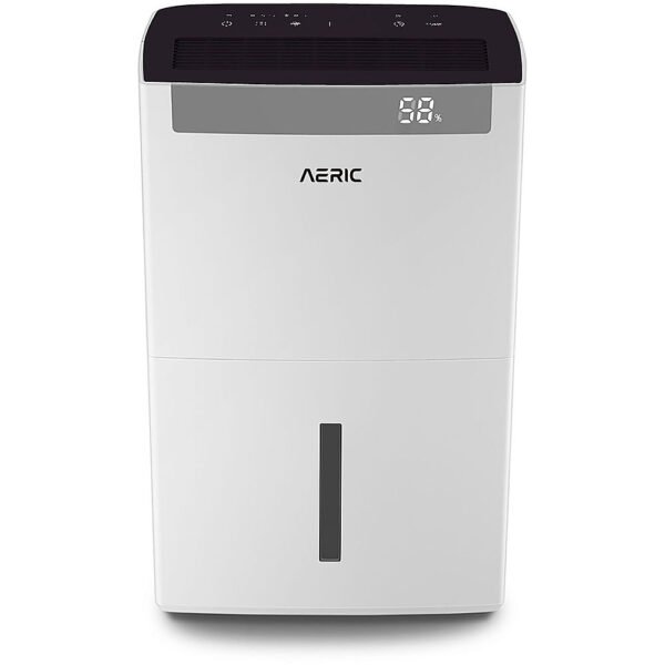 Aeric – 50 Pint Dehumidifier – White