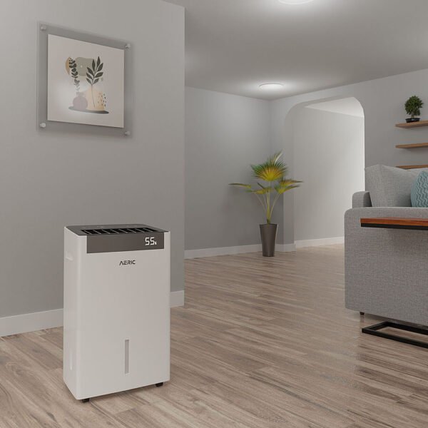Aeric – 50 Pint Dehumidifier – White - Image 5