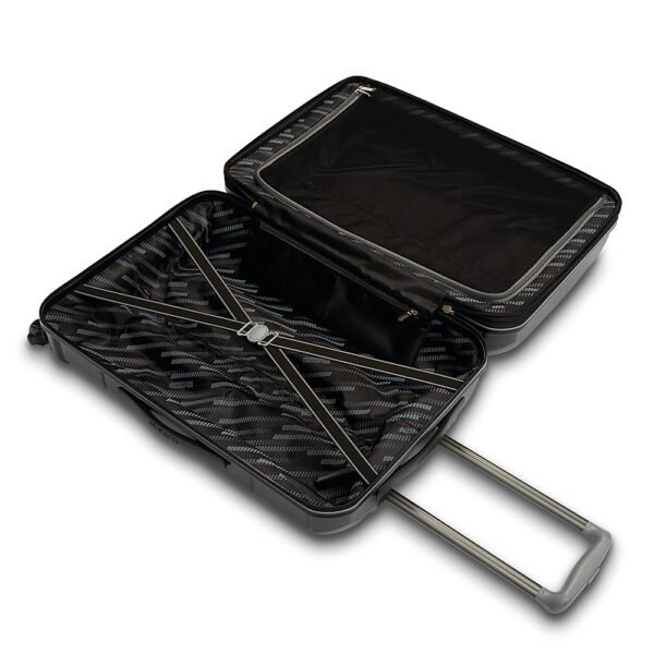 American Tourister – Stratum 2.0 22′′ Spinner Expandable Carry-On Suitcase – Jet Black - Image 7