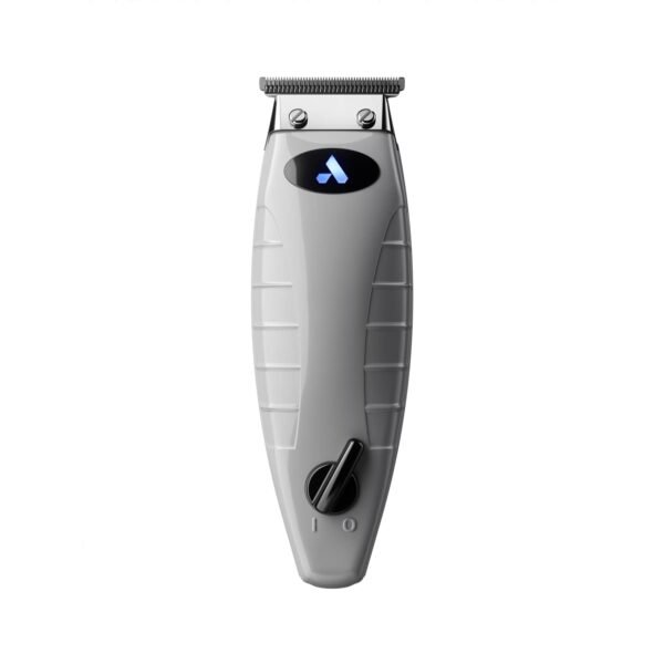 Andis 74055 Professional Corded/Cordless Hair & Beard Trimmer  Zero Gapped  Close Cutting Carbon Steel T-Outliner Blade  Grey