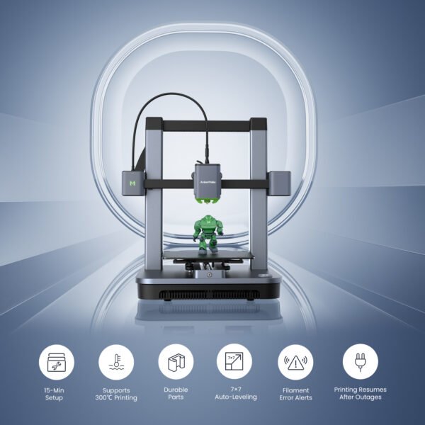 AnkerMake – M5C-B 3D Printer – Gray - Image 7