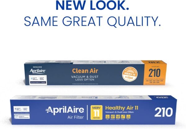 AprilAire 210 Replacement Filter for AprilAire Whole House Air Purifiers – MERV 11  Clean Air & Dust  20x25x4 Air Filter (Pack of 1) - Image 3