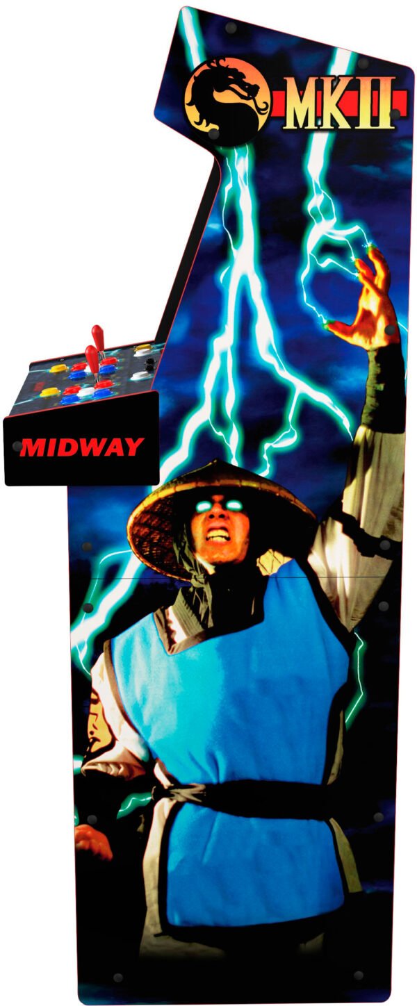 Arcade1Up – Mortal Kombat II Deluxe Arcade Game – Black - Image 5