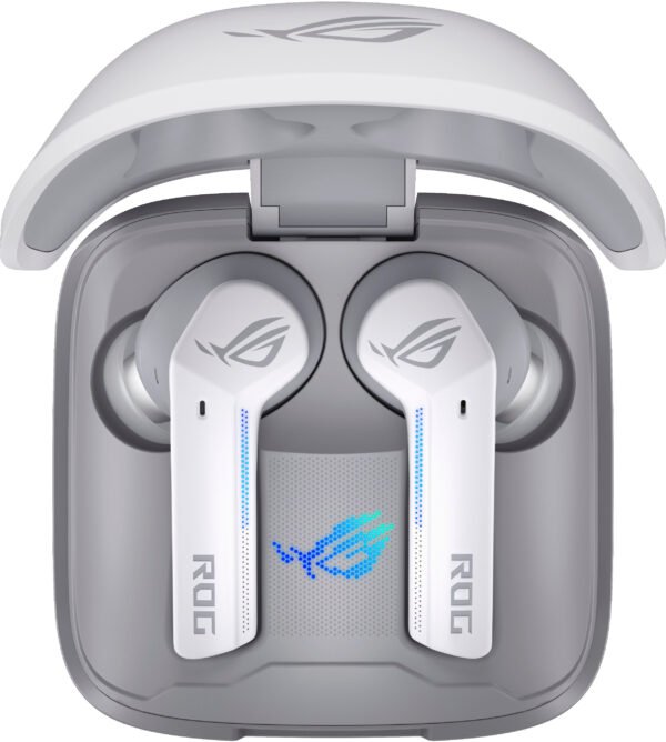 ASUS – ROG CETRA True Wireless In-Ear Gaming Earbuds – White - Image 5