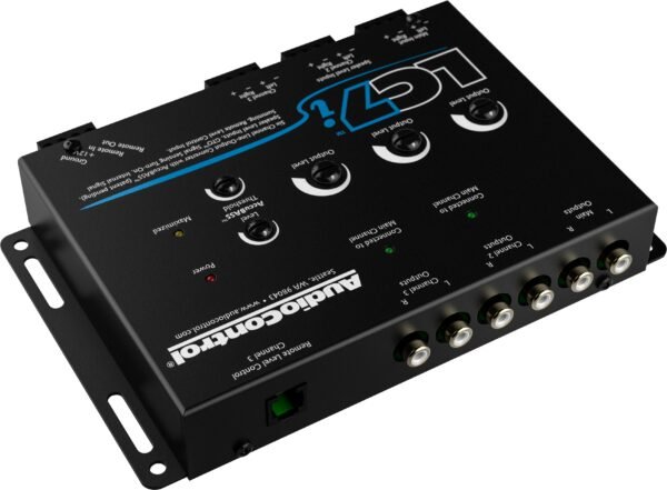 AudioControl – 6-Channel Active Line Output Converter with AccuBASS – Black - Image 7