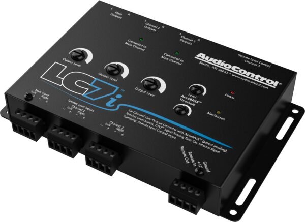 AudioControl – 6-Channel Active Line Output Converter with AccuBASS – Black - Image 5