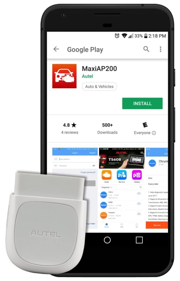 Autel – AP200 Advanced Smartphone Vehicle Diagnostics App - Image 3