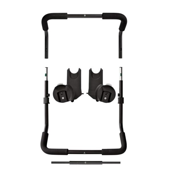 Baby Jogger Chicco/Peg Perego Car Seat Adapter for City Select and City Select LUX Strollers  Black
