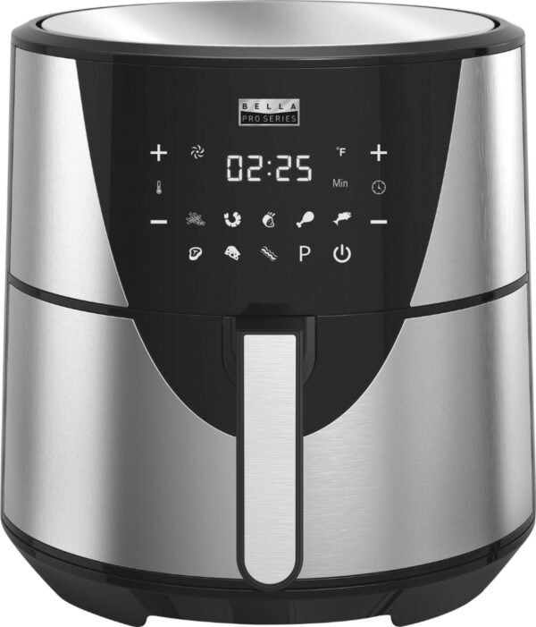 Bella Pro Series – 8-qt. Digital Air Fryer – Stainless Steel - Image 3
