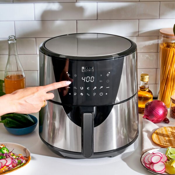 Bella Pro Series – 8-qt. Digital Air Fryer – Stainless Steel - Image 9
