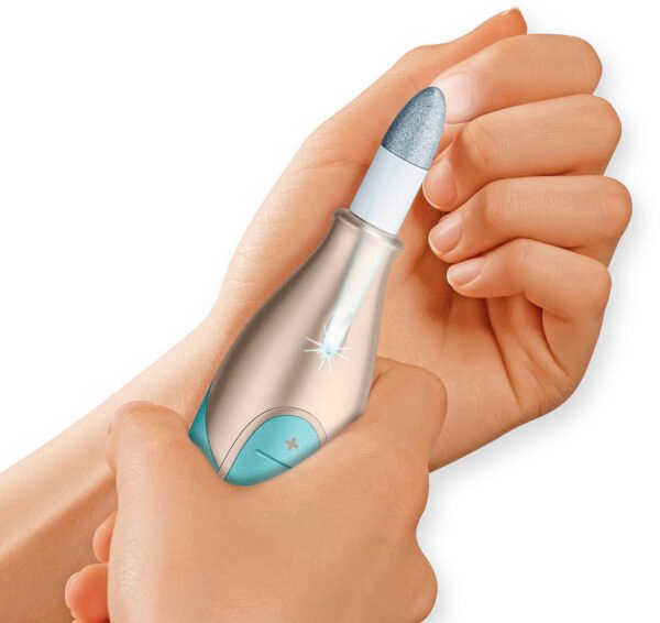 Beurer – Rechargeable Manicure/Pedicure Device – Turquoise/Gold - Image 9