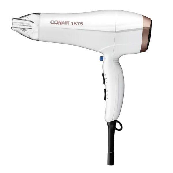 Conair – Double Ceramic Hair Dryer – White - Image 3