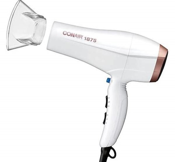 Conair – Double Ceramic Hair Dryer – White - Image 7