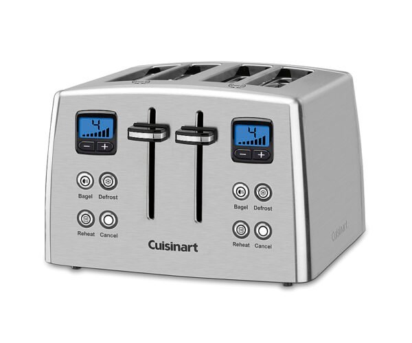 Cuisinart – Countdown 4-Slice Metal Toaster – Stainless Steel - Image 5