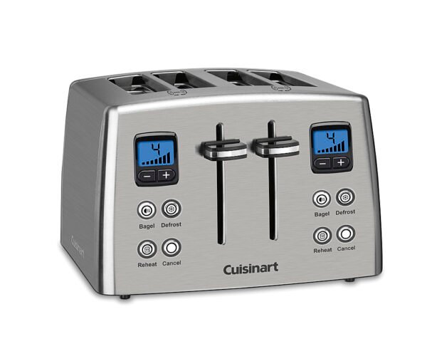 Cuisinart – Countdown 4-Slice Metal Toaster – Stainless Steel - Image 3