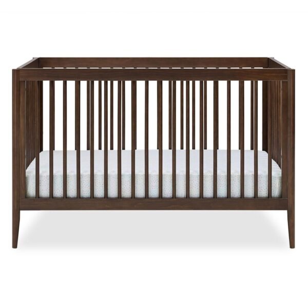 Delta Children Casey 6-in-1 Convertible Crib, Walnut Espresso
