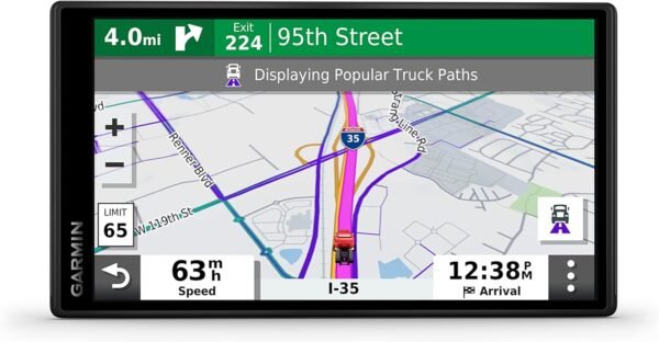 Garmin Dezl OTR500  5.5-inch GPS Truck Navigator  Custom Truck Routing and Load-to-Dock Guidance  010-02603-00 - Image 7