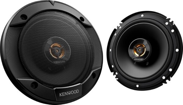 Kenwood â€?Road Series 6-1/2′â€?2-Way Car Speakers with Cloth Cones (Pair) â€?Black - Image 2