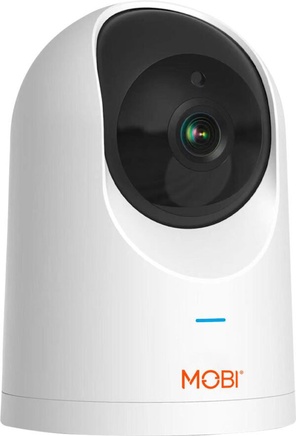 MOBI â€?Cam PRO HD 2Pk WiFi Pan & Tilt Video Baby Monitor w 2-Way Audio, Color Night Vision, & Cry Detection â€?White - Image 8