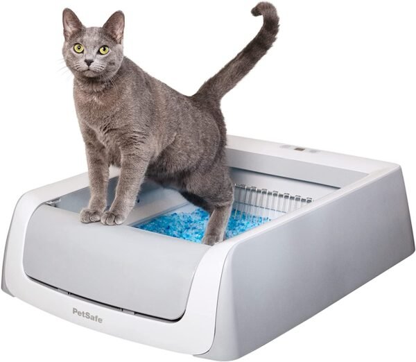 PetSafe ScoopFree Automatic Self Cleaning Cat Litter Box, Includes Disposable Trays with Crystal Litter - Image 5