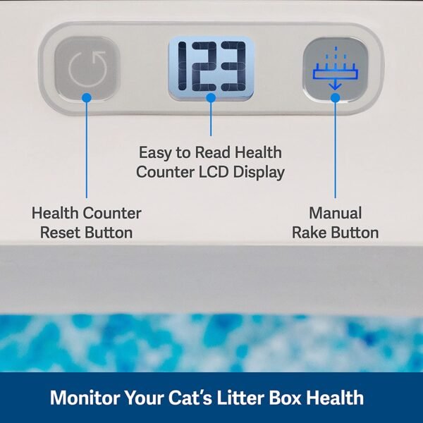 PetSafe ScoopFree Automatic Self Cleaning Cat Litter Box, Includes Disposable Trays with Crystal Litter - Image 8