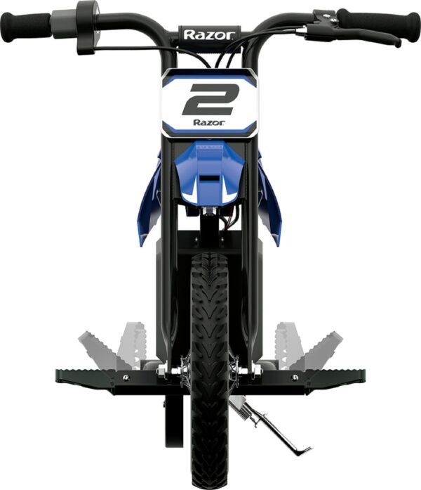 Razor ¨C MX125 Dirt Rocket eBike w/ 5.3 Miles Max Operating Range and 8 mph Max Speed ¨C Blue - Image 8