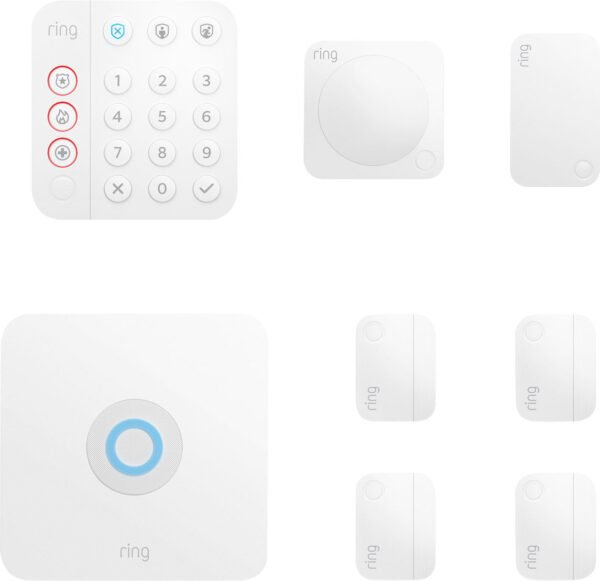 Ring ¨C Alarm 8-Piece Security Kit ¨C White - Image 6