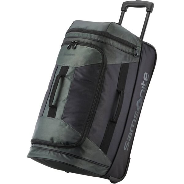 Samsonite ¨C Andante 2 23¡ä¡ä Wheeled Duffel Bag ¨C Black/Moss Green - Image 7