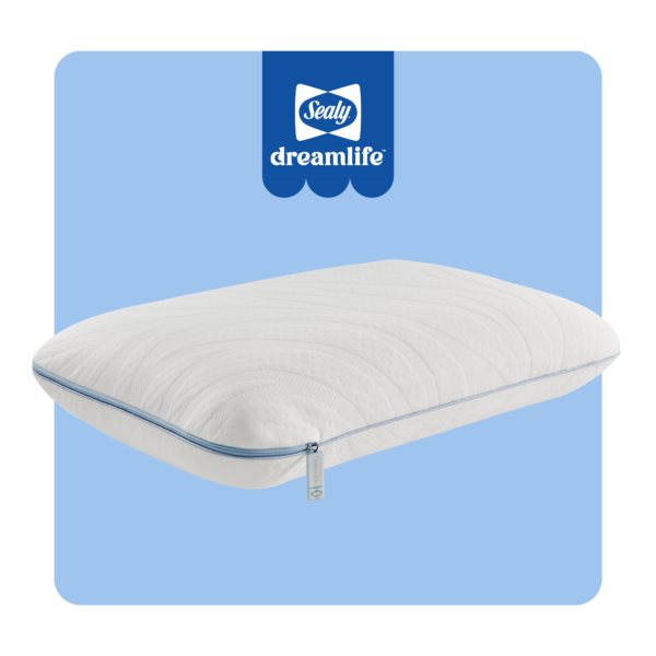 Sealy ¨C Sealy? DreamlifeTM Memory Foam Pillow, Standard ¨C White - Image 6