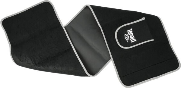 Tapout ¨C 10in Slimmer Belt with Pocket ¨C Black with Grey - Image 9