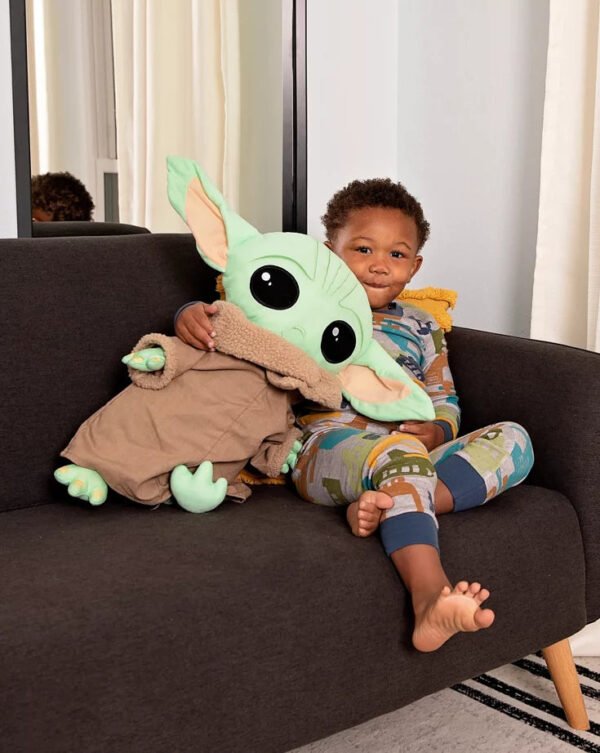 The Mandalorian Baby Yoda Kids Bedding Plush Pillow Buddy, Star Wars - Image 24