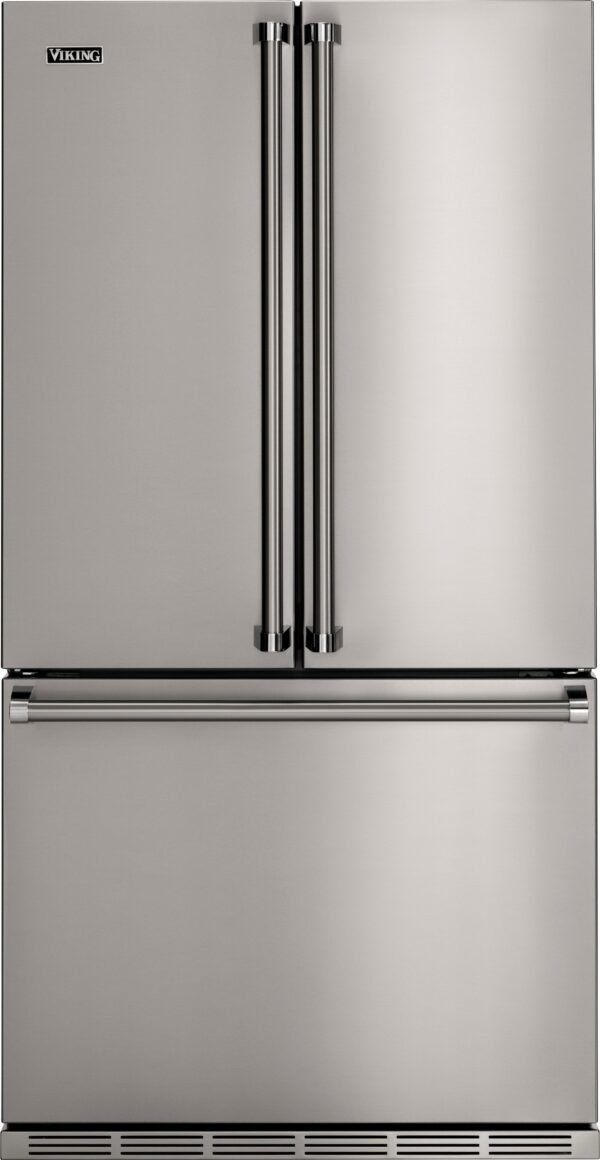 Viking ¨C French Door  Refrigerator ¨C Stainless Steel - Image 3