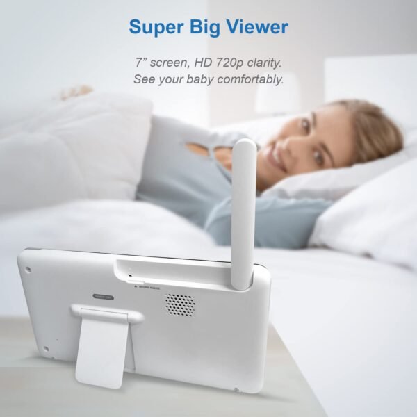 VTech RM7764 2HD BabyMonitor NightVision Temperature - Image 16