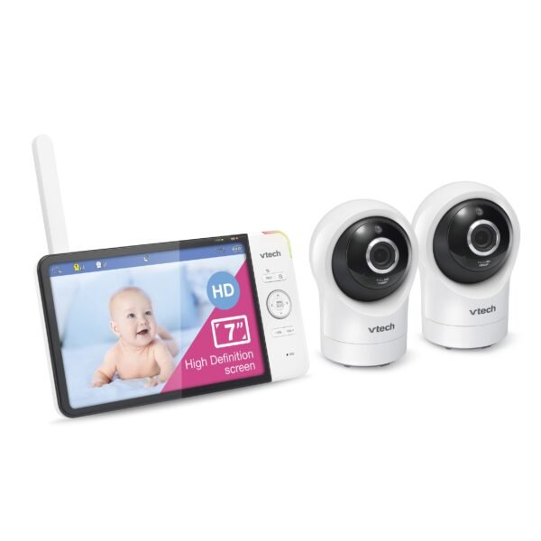 VTech RM7764 2HD BabyMonitor NightVision Temperature - Image 28