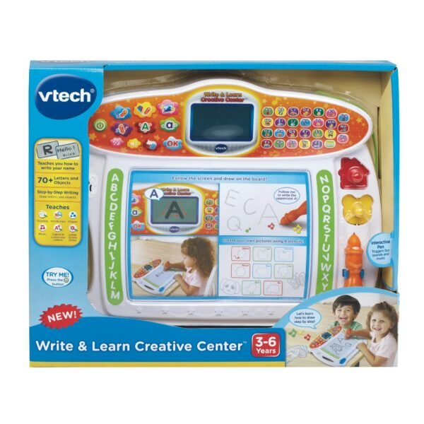 VTech, Write and Learn Creative Center, Writing Toy for Preschoolers, Teaches Writing - Image 10