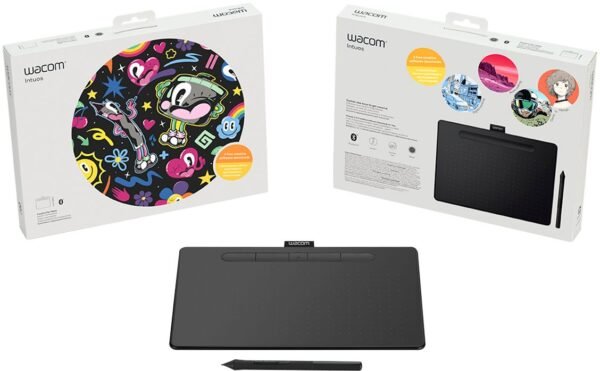 Wacom ¨C Intuos Graphic Drawing Tablet for Mac, PC, Chromebook & Android (Medium) with Software Included (Wireless) ¨C Black - Image 16