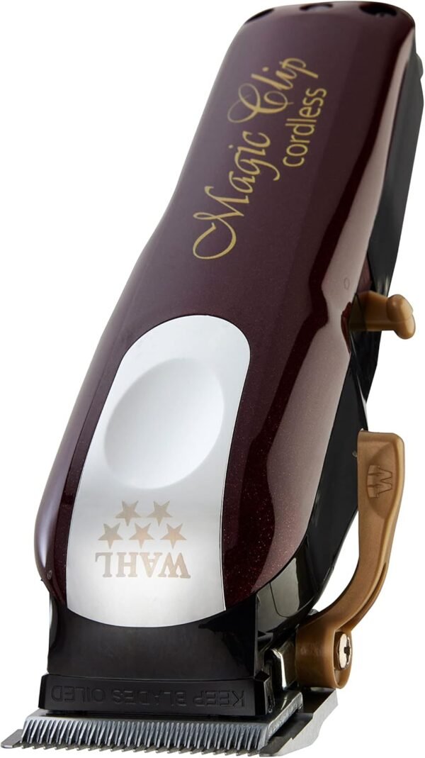 Wahl Professional 5 Star Cordless Magic Clip Hair Clipper with 100+ Minute Run Time for Professional Barbers and Stylists - Image 5